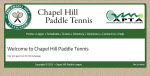 Chapel Hill Paddle Tennis