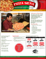 Pizza Siena of Latrobe and Greensburg, PA